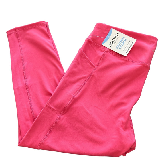 NEW ~ JOCKEY ~ Contoured Cropped Leggings Size L SALE - Picture 6 of 10